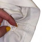 Old Navy Y2k white ribbed maternity tank top with heart graphics and sequin details Photo 3