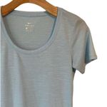 Nike  Shirt Womens XS Dri-fit Baby Blue T Shirt Gym Fitness Activewear Tee Photo 2
