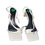 ZARA NEW HEEL LEATHER SANDALS Photo 4