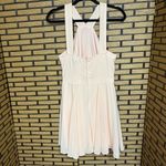 Lulus  Forevermore Pale Pink‎ Skater Dress Size Large Photo 2