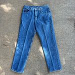 Wrangler Vintage Y2K 20X size 9/10x30 red ribbon high waist cowgirl jeans Photo 3