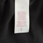 Oscar de la Renta NWT  Pink Label Black Lace Trim Babydoll Tank Top Size L Photo 5