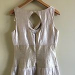 Adrianna Papell  Pleated‎ Metallic Cowlneck Dress Photo 3