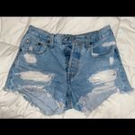 Levi's 501 High-Rise Denim Shorts Photo 1