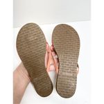 Tkees  Sandals Womens Size 5US Leather Countours Pink Brown Slip On Photo 6