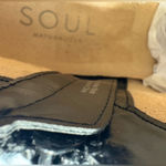 Soul Naturalizer Rosaline Women’s Sz 9.5 Black Faux Leather Side Zip Booties Photo 4