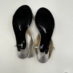 Caparros  Zorro T-Strap Evening Rhinestone Open Toe Slingback Heel 9 Photo 8