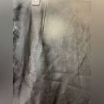 Vintage 1990's Yvonne Marie Black Leather Skirt, Size 14 Photo 3