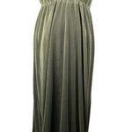 Baltic Born  Athena Pleated Maxi Dress Sage XXXL New Photo 0