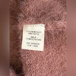 Davi & Dani  Dust Pink Fuzzy Sweater Photo 5