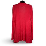 Liz Claiborne  Cardigan Sweater Womens XXL Teaberry Pink Open Front Knit Pockets Photo 1