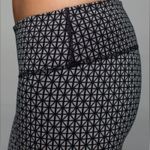 Lululemon Wunder Under Pant *Full-On Luon Tri Geo Silver Spoon Black women’s 4 Photo 2