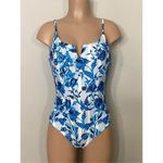 Red Carter New.  floral swimsuit. Large. Retails $168 Photo 9