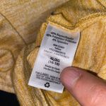 Time And Tru  Yellow Static Lightweight Knit Top Women's Size XL Photo 5