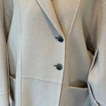3.1 Phillip Lim  Long Oversized Wool Coat in Light Grey Photo 5