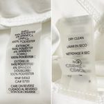 Calvin Klein NWT Off White Ribbon-Trim A-Line Knee Length Dress Women’s Size 6 Photo 13