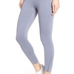 Zella  Luella Luxe Lilac Gray High Waist 7/8 Leggings Photo 0