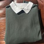 John Galt Green Crew Neck Sweatshirt Photo 1