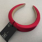 INC  Red Puff Headband New w/Tag Retail $22.50 Photo 0