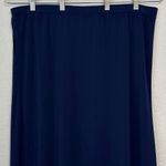 Ulla Popken Blue Stretch Pull On Midi Skirt Size undefined Photo 5