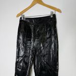 Atoir Something Real Leggings Black Size 6 US Patent Vinyl Look Pants w/ Zippers Photo 3