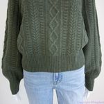 Madewell  Hollydene Ruffle-Shoulder Pullover Sweater, women's‎ size M Photo 6