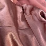 Birdy Grey  Lisa Dress in Shiny Satin Desert Rose size small maxi dress Photo 8