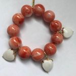 Lele Sadoughi NWOT  heart charm bracelet Photo 6