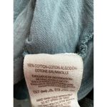 Free People  Bluish Gray Beaded Mesh Tank Top Small Photo 10