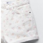 ZARA Printed Mom Fit Roller Shorts NWT Photo 7