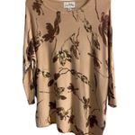 Joseph Ribkoff Joseph‎ Ribkoff sweater crewneck pullover pink asymmetrical hem Medium Photo 0