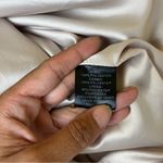 Badgley Mischka  x Cache One Shoulder Gold Dress Photo 7