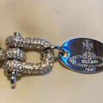 Vivienne Westwood  large pearl bracelet with encrusted lock and silver logo Photo 1