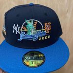 New Era Cap Myfitteds New York Yankees x New York Mets 2000 World Series subway series 25th anniversary size 7 5/8 new era fitted in store exclusive Photo 0