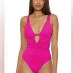 Becca BY REBECCA VIRTUE Magnolia One Piece Swimsuit, Size Large, $148 Photo 5