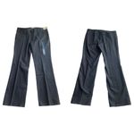 Talbots Stretch Boot leg Jeans Dark Royal Blue Black Size 14M NWT High Rise 33”L Photo 7