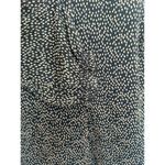 ZARA  Puff Sleeve Blacksand Polkadot Dress Size Large Lined Mini Dress Photo 6