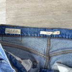 Levi's Levi’s Wedgie Raw Edge Hem Button Fly Jeans Size 26 medium dark wash Photo 5