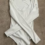 American Eagle White  Bodysuit Photo 0