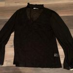 Almost Famous Mesh bell Sleeve Blouse Photo 0