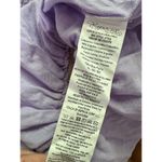 Especia Maternity Lavender Celeste Dress Size XL Smocked Flounce Hem Boho Purple Photo 9