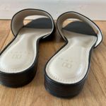 Alepel leather hand painted flats sandals Anthropologie boho leopard Emily Black Size 9 Photo 4