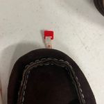 DANIEL GREEN Brown Suede Moccasins‎ Blue Ribbon Hard Sole Slipper Size 8 Photo 11