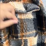 Almost Famous Cozy Plaid Sherpa Jacket Photo 2