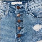 Nature Denim ‎ Jeans Women's size Small High Rise Distressed Frayed Hem Shorts Photo 4