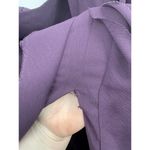 Vera Wang White  Maxi Gown Dress Women 20 Purple Ruffle Formal‎ Wedding Guest Photo 8