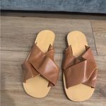 Everlane THE DAY CROSSOVER SANDAL in Sienna Brown Size: 6.5, NWOB Photo 4