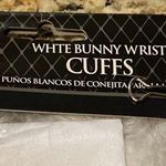 NWT Halloween Accessories Bow tie, cuffs and gloves White Photo 1