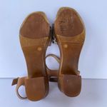 Anthropologie  Seychelles Jump For Joy Platform Sandal Beige Python Size 9 Photo 8