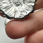 Avon Silver Tone & Blue Turquoise Color Pierced Earrings Photo 5